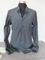 ESPRIT Mooi Grijs/Zwart Geblokt Overhemd  M 48-50, Zo goed als nieuw, Esprit, Grijs, Halswijdte 39/40 (M)