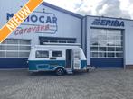 Eriba Touring 530 Harbour Blue Editie, Caravans en Kamperen, Standaardzit, Schokbreker, Bedrijf, 4 tot 5 meter