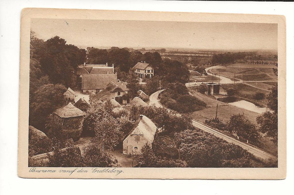 BF398-Panorama vanaf de Grebbeberg, Verzamelen, Verzenden, 1920 tot 1940, Gelopen, Gelderland