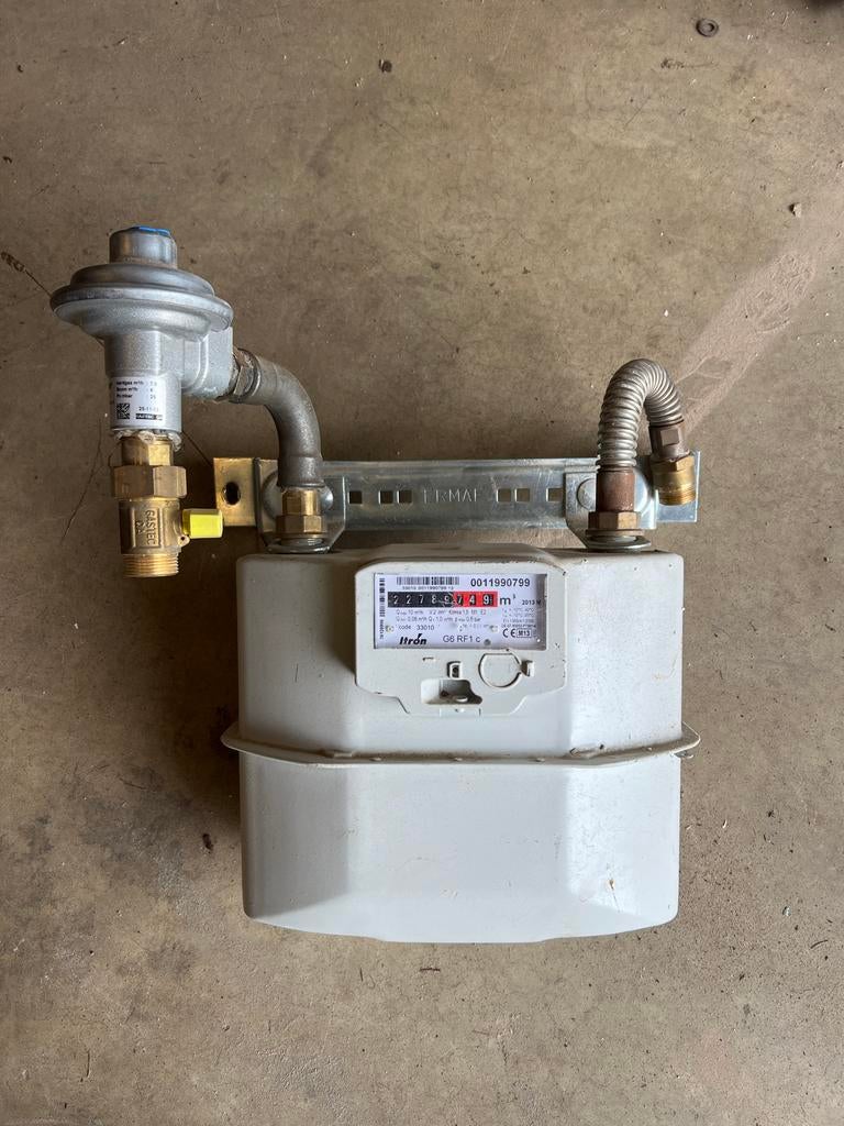 Tussenmeter gas - Itron G6 RF1 c, Ophalen of Verzenden, Gebruikt, Overige typen