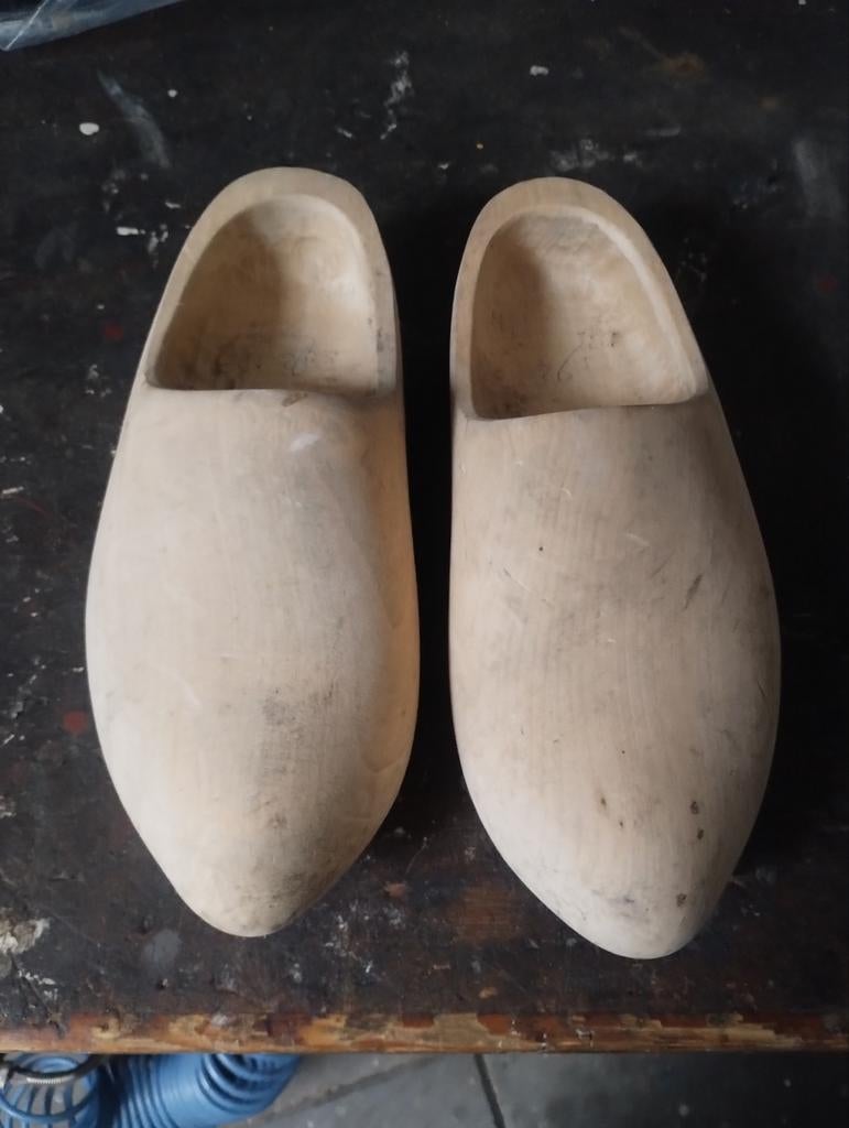 Houten klompen uit Dussen Maat 42, Ophalen of Verzenden, Zo goed als nieuw