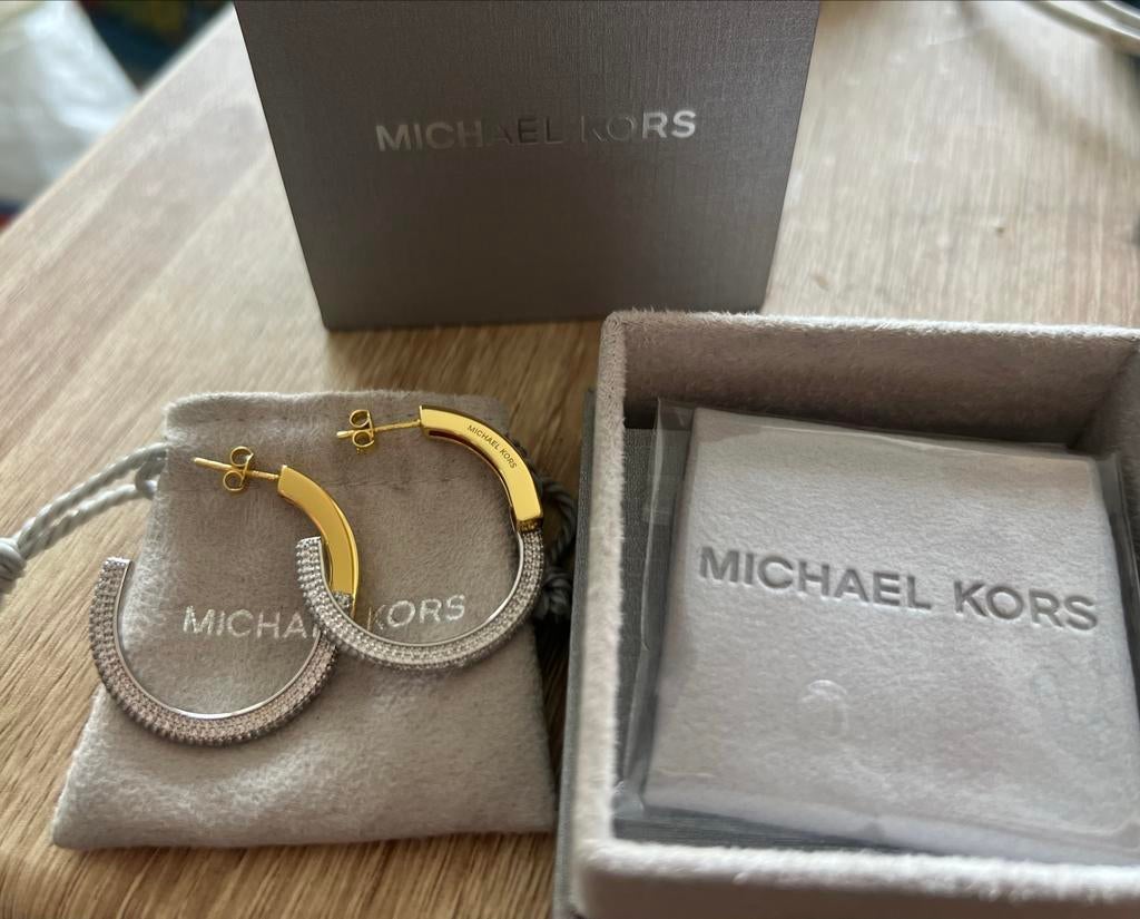 Michael Kors oorbellen, Overige materialen, Hangers, Nieuw, Ophalen of Verzenden