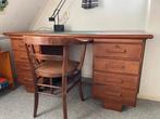 houten bureau, Huis en Inrichting, Bureaus, Ophalen, Gebruikt