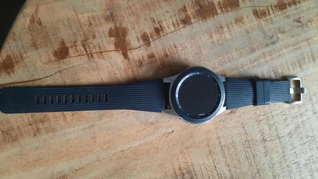 Samsung galaxy watch, Ophalen of Verzenden, Zo goed als nieuw, Zilver, Android