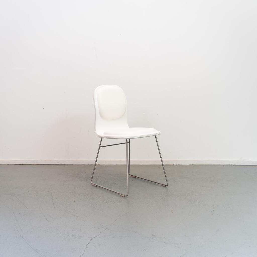 Cappellini stoel Hi Pad Wit Jasper Morrison Nieuw, Niet ingevuld, Niet ingevuld, Nieuw, Eén