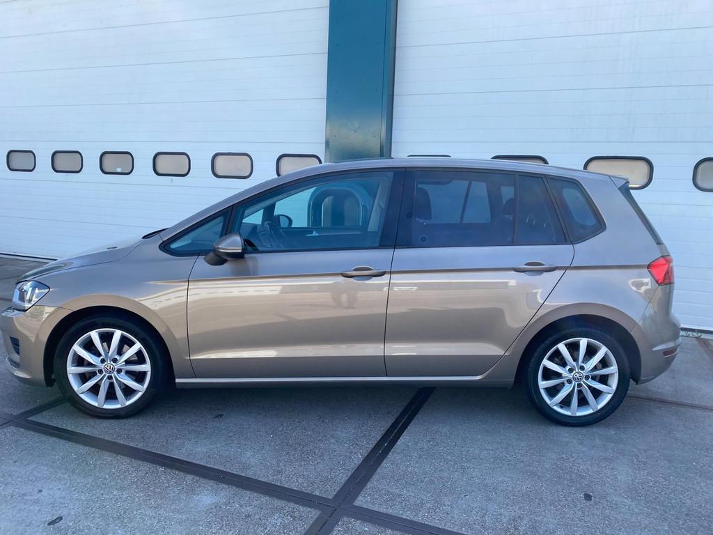 Volkswagen Golf Sportsvan 1.6 TDI Highline DSG Automaat !, Auto's, Stof, Gebruikt, Golf Sportsvan, Diesel