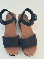 Toms sandalen maat 38, Kleding | Dames, Schoenen, Ophalen of Verzenden, Zo goed als nieuw, Zwart, Sandalen of Muiltjes