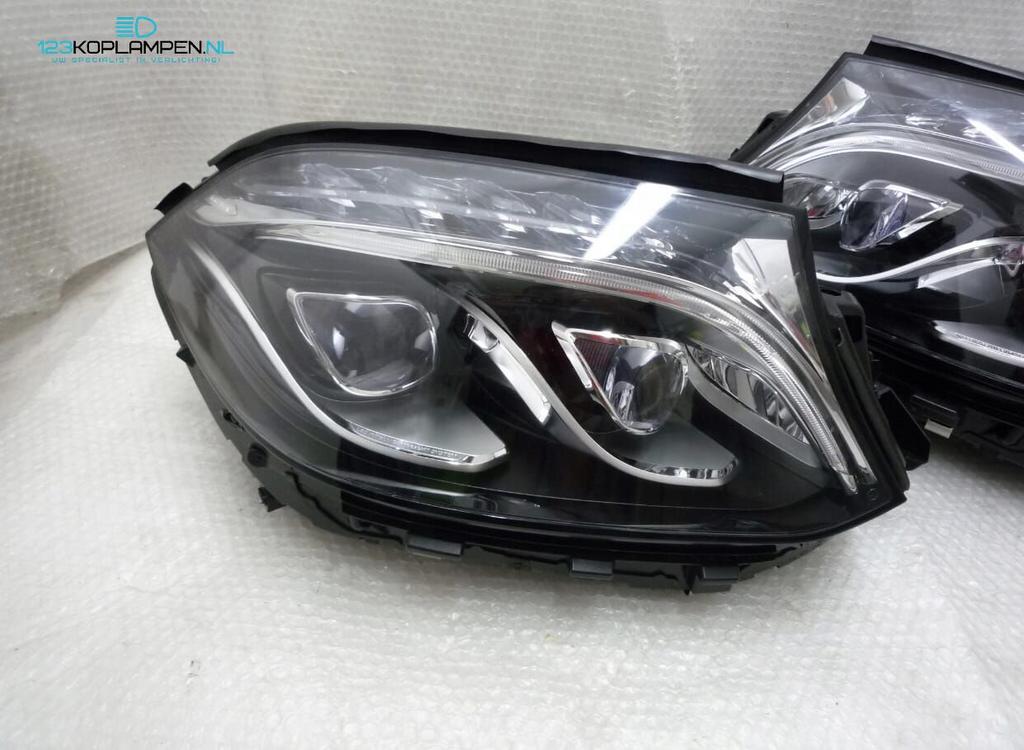 Mercedes GLS X166 Full LED koplamp links rechts koplampen, Ophalen, Gebruikt, -, -