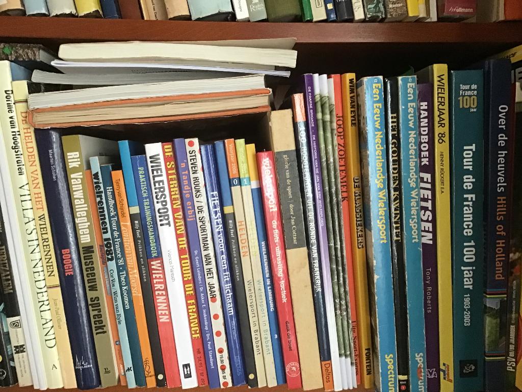Wielrenboeken, Ophalen, Gelezen, Diverse schrijvers, Lopen en Fietsen