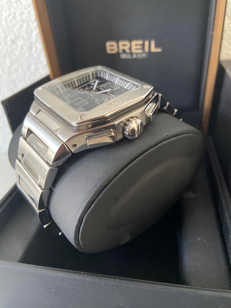 Breil Milano Chronograph Swiss Made, Ophalen of Verzenden, Zo goed als nieuw, Jongen of Meisje