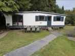 Te koop: ruime houten chalet / stacaravan.