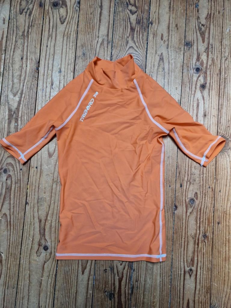 Uv tshirt maat 116 oranje merk Tribord, Kinderen en Baby's, Kinderkleding | Maat 116, Sport- of Zwemkleding, Ophalen of Verzenden