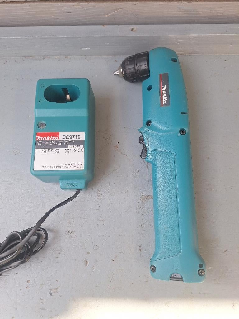 Makita DA391D haakse accu boormachine, Ophalen of Verzenden, Gebruikt