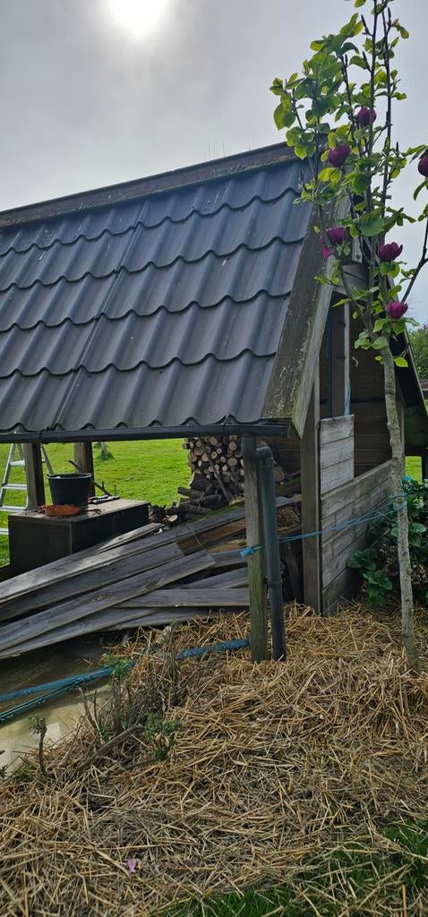 Dakpanplaten, Doe-het-zelf en Verbouw, Dakplaat of Dakpanplaat, Gebruikt, Ophalen of Verzenden, 15 m² of meer
