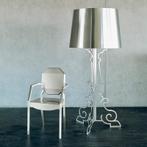 Franse Paris barok stijl RVS vloerlampen 185 cm 3 stuks, Huis en Inrichting, Lampen | Vloerlampen, Ophalen, Zo goed als nieuw