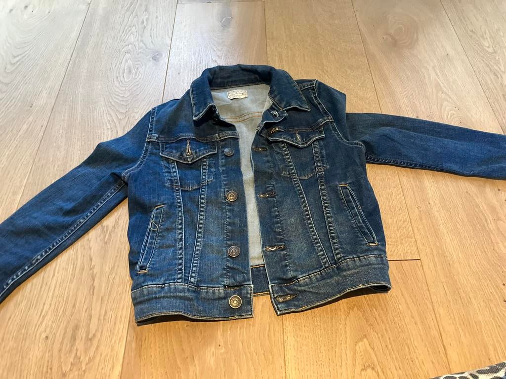 Ralph lauren spijkerjasje, Ophalen, Zo goed als nieuw, Overige maten, Blauw