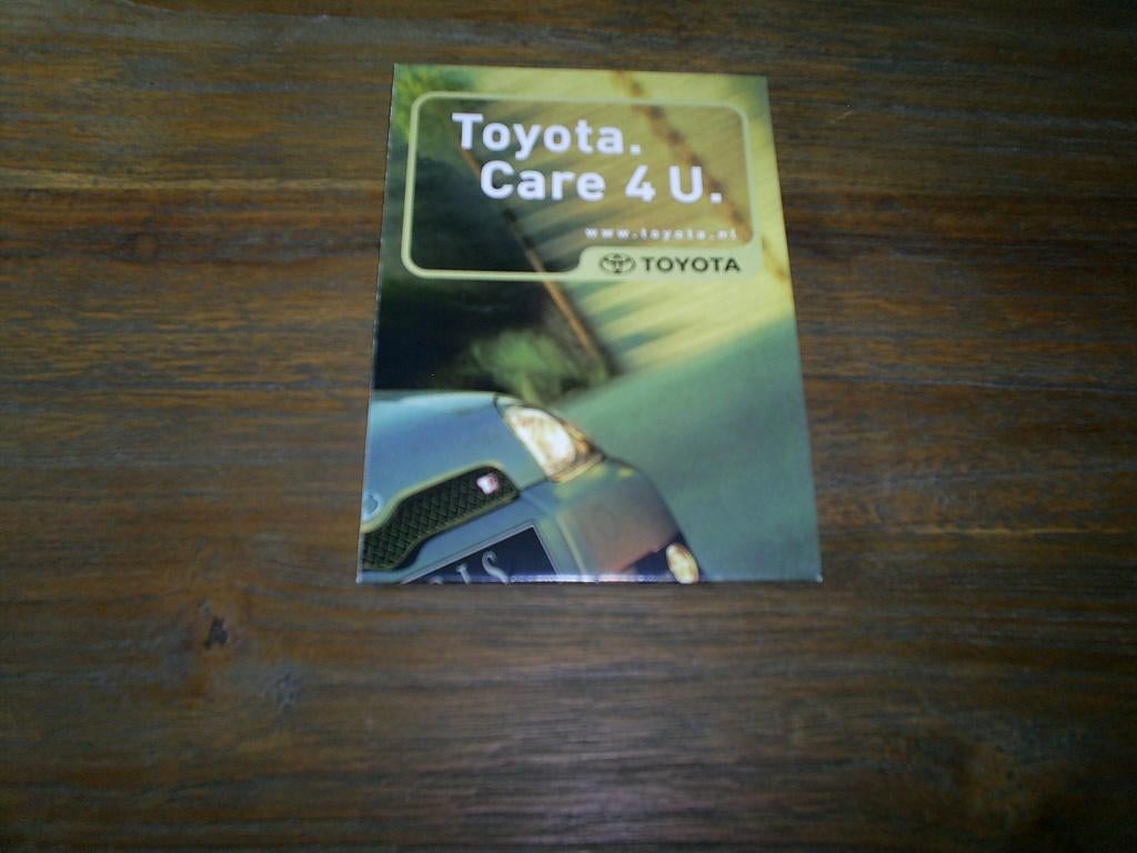 Toyota Yaris + Poster 2002 8 pag., Verzenden, Zo goed als nieuw, Toyota