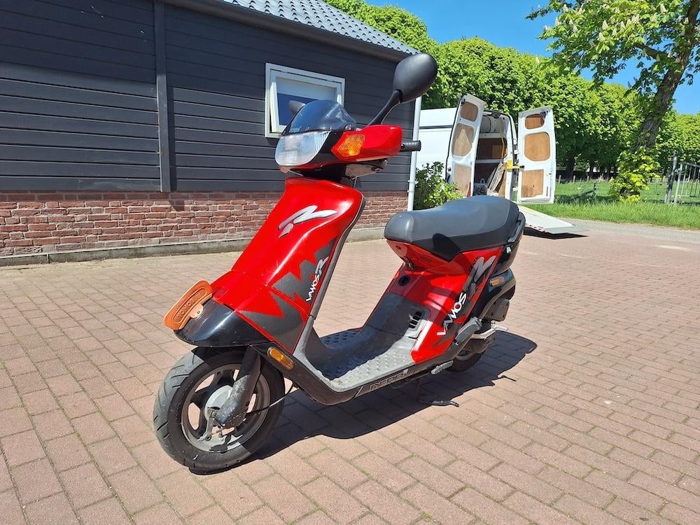 Derbi Vamos 2005 scooter brommer met papieren 2-takt 50cc, Ophalen, Gebruikt, 49 cc