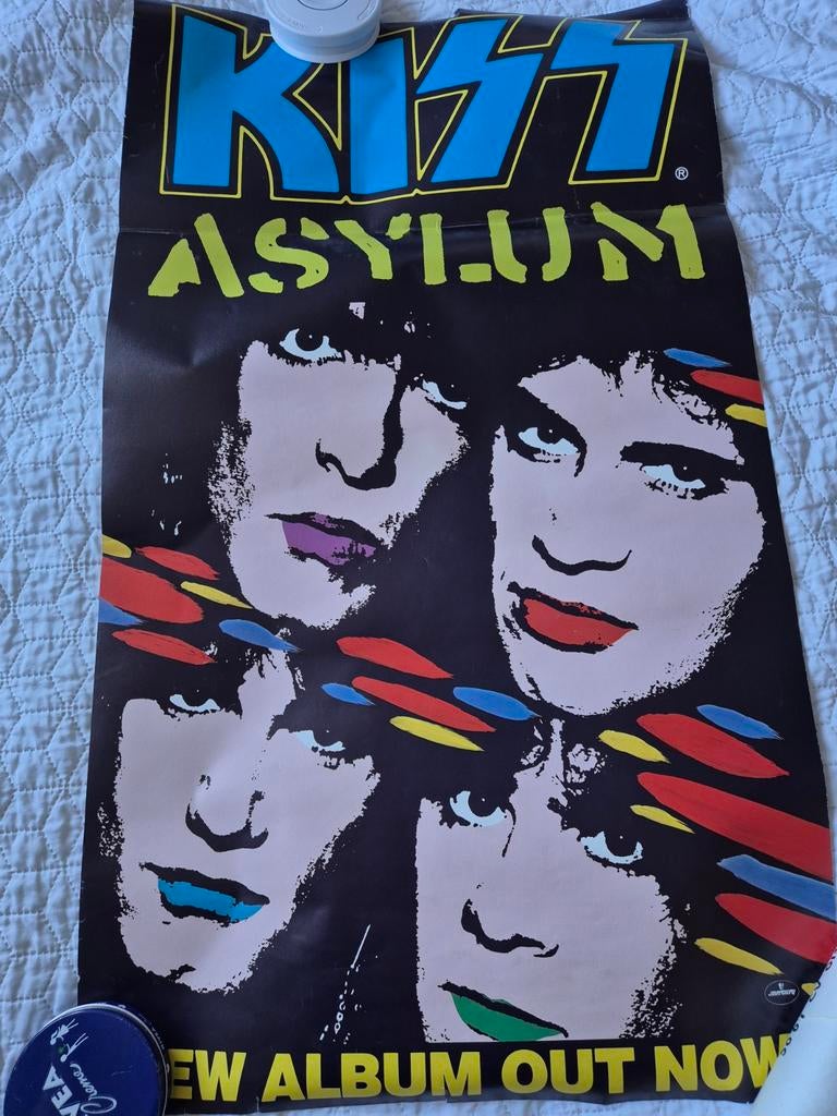 Kiss poster, Verzamelen, Posters, Ophalen of Verzenden, A1 t/m A3, Muziek