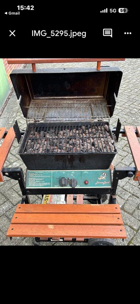 Gasbarbecue in goede staat, Tuin en Terras, Ophalen, Gebruikt
