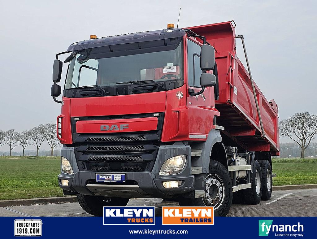 DAF CF 460 fad 6x4 169tkm, Auto's, Vrachtwagens, Automaat, 460 pk, Euro 6, Stoelverwarming