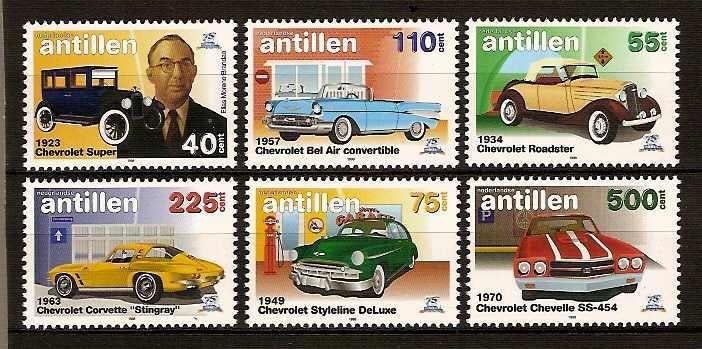 Nederlandse Antillen 1213/8 postfris Auto's 1998, Ophalen of Verzenden, Postfris