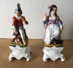 Beeldjes porselein, Jongeheer en jongedame,  Pique fleur, Ophalen of Verzenden