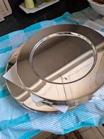 Onderborden verzilverd, per stuk of alle 12. Per stuk 5€., Overige materialen, Verzenden, Zo goed als nieuw, Bord(en)