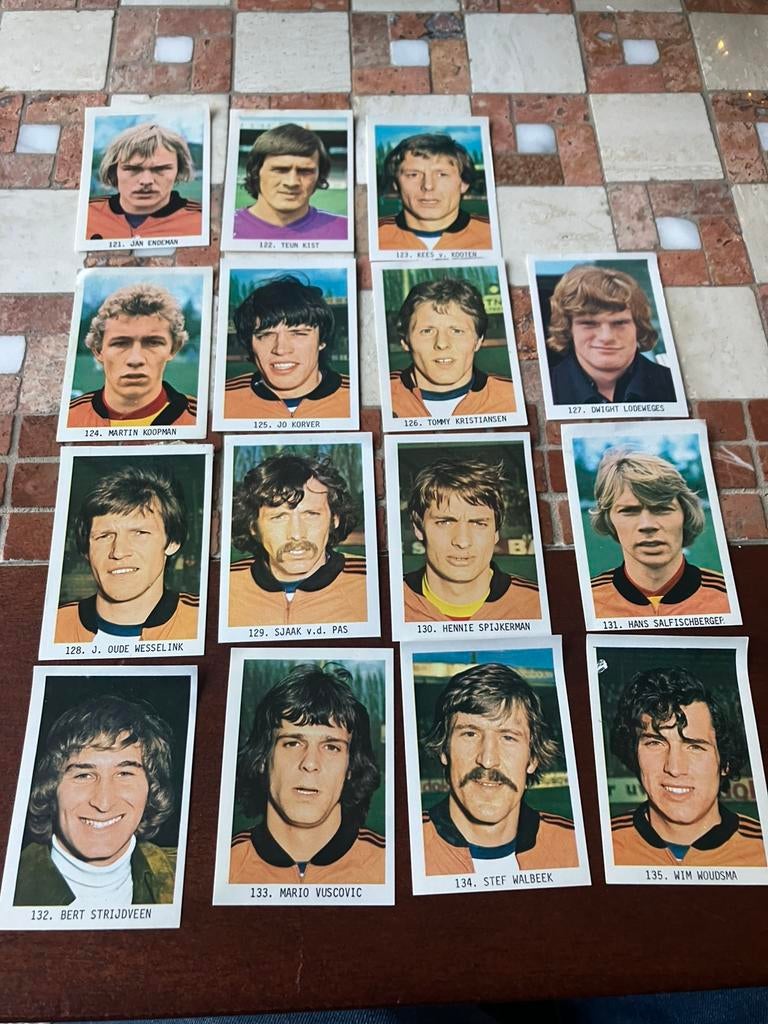 Go ahead Eagles panini vanderhout 1977-1978, Ophalen of Verzenden, Gebruikt, Overige binnenlandse clubs, Poster, Plaatje of Sticker