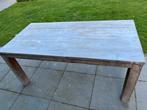 teak tafel, Huis en Inrichting, Tafels | Eettafels, Ophalen, Gebruikt, Teakhout, 50 tot 100 cm