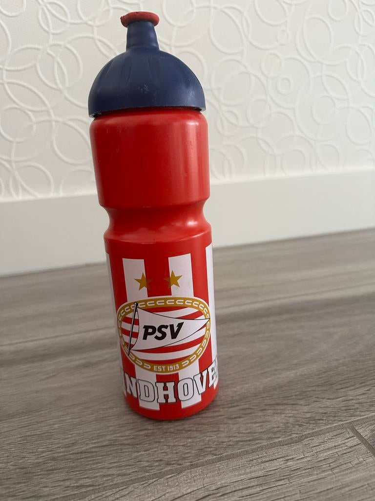 PSV bidon - Rood met wit logo, Verzenden, Zo goed als nieuw