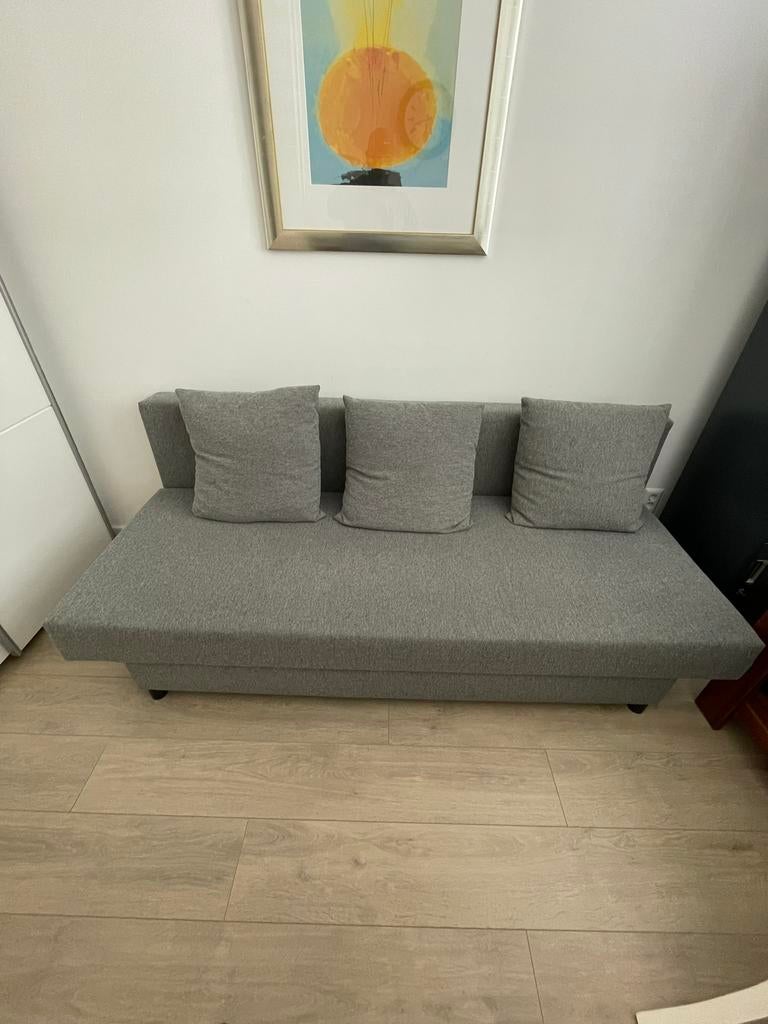 Slaapbank, Ophalen, Gebruikt, Tweepersoons, 140 cm