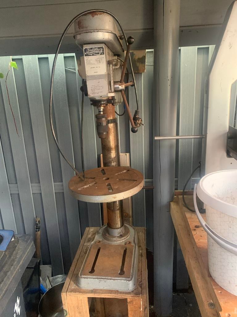 Huvema kolomboormachine, Ophalen of Verzenden, Gebruikt, Kolomboormachine