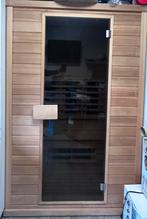 Sauna infrarood 2 personen nieuwstaat, Ophalen, Zo goed als nieuw, Complete sauna
