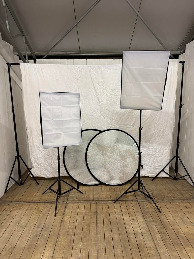 Bresser BRT-200B Studioflitser Set, Ophalen, Lamp of Flitsset, Gebruikt, Onbekend