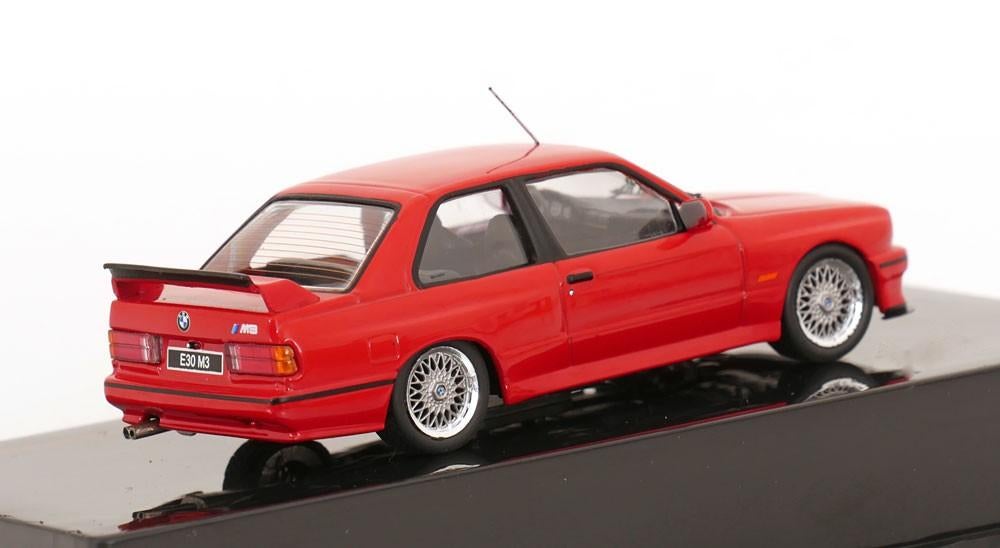 JSN IXO 1:43 BMW M3 1990 rood, Overige merken, -, Nieuw, Ophalen of Verzenden