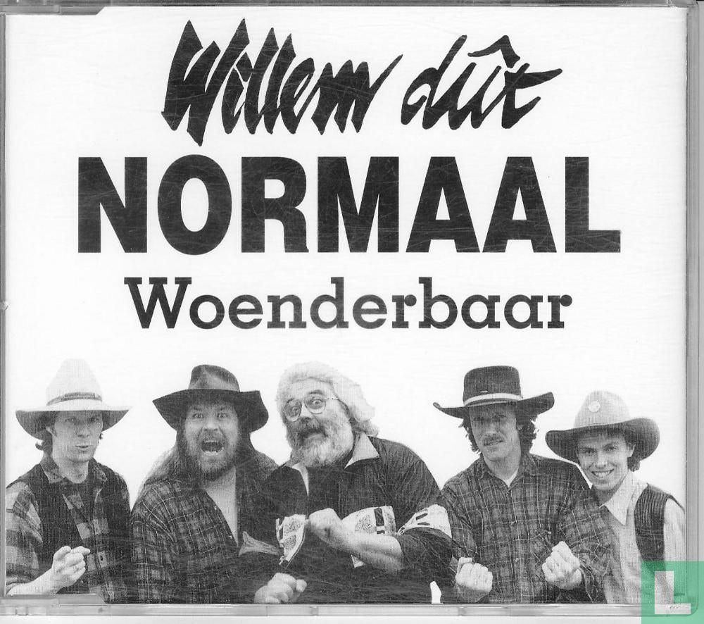 WILLEM DUT NORMAAL - Woenderbaar, Cd's en Dvd's, Cd Singles, Zo goed als nieuw, Pop, Ophalen of Verzenden
