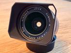 Leica Elmar M 3.8/24 Asph M met voor en achterdop, Ophalen of Verzenden, Gebruikt