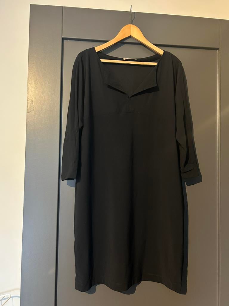 Leuke zwarte jurk LaDress maat XL te koop, Kleding | Dames, Jurken, Verzenden, Zwart, Maat 46/48 (XL) of groter, Zo goed als nieuw