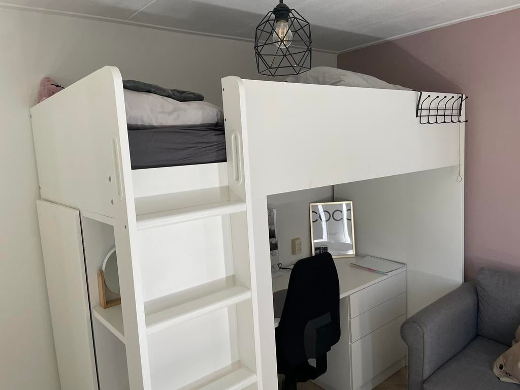 Hoogslaper Ikea., Eenpersoons, Ophalen of Verzenden, Zo goed als nieuw, 90 cm