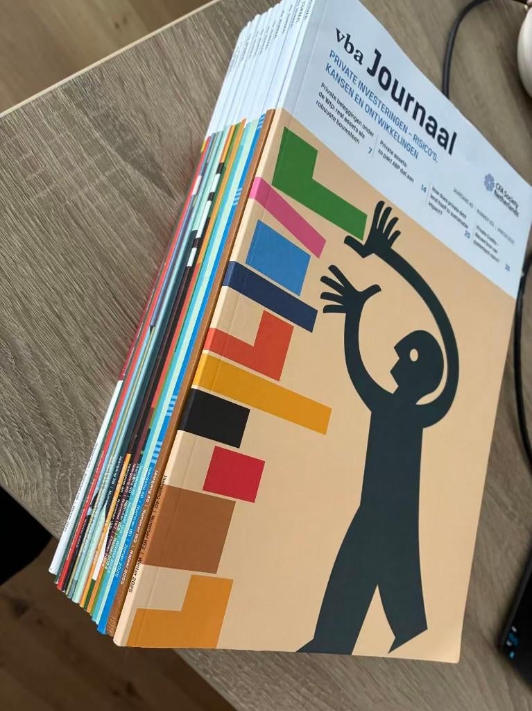 vba Journaal, CFA Society Netherlands, Boeken, Ophalen of Verzenden, Zo goed als nieuw, Overige typen