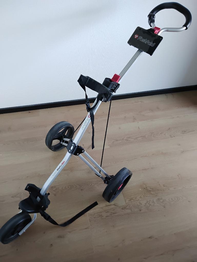 Golftrolley, Sport en Fitness, Golf, Ophalen of Verzenden, Gebruikt, Golfkar, Overige merken