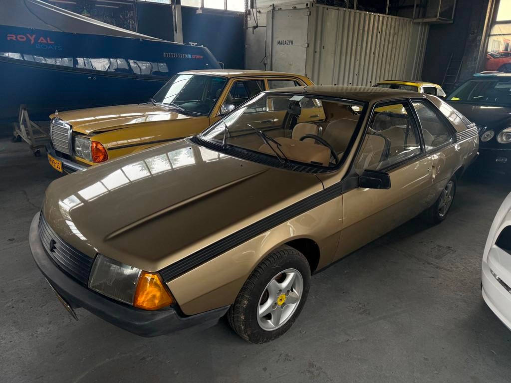 Renault Fuego TL uit een privé collectie en heel netjes, Metallic lak, 4 cilinders, Bruin, Origineel Nederlands