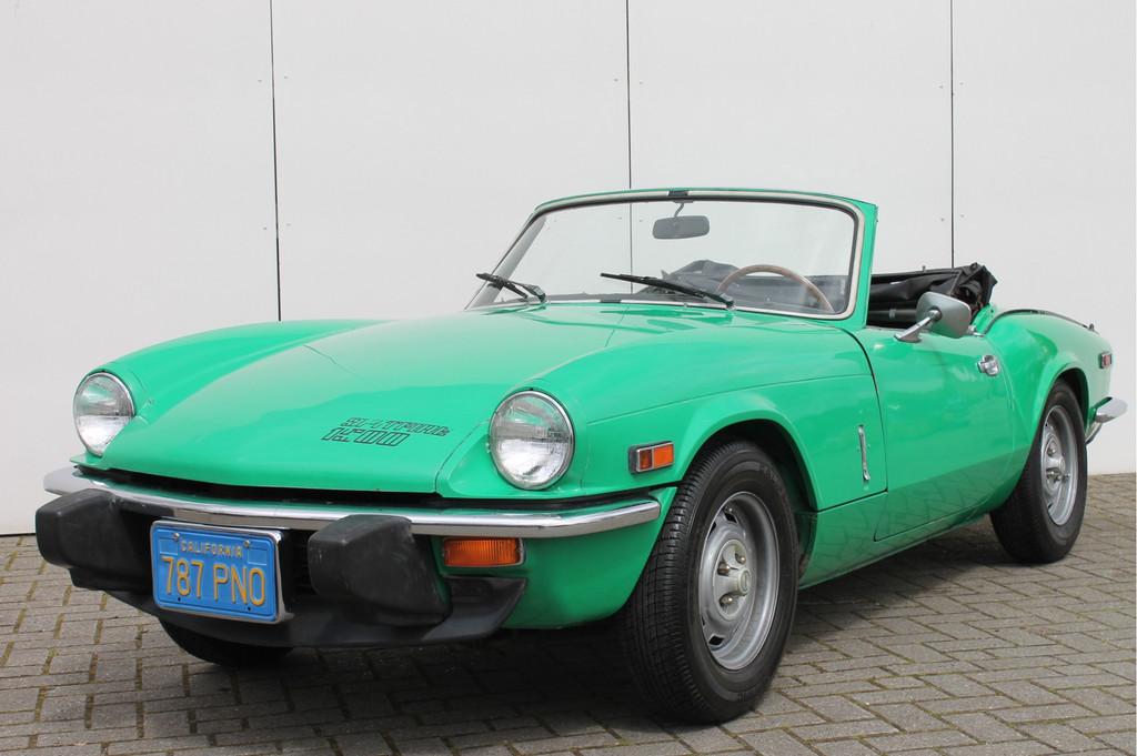 Triumph Spitfire 1500 Overdrive (bj 1976), Gebruikt, 4 cilinders, Cabriolet, Bedrijf