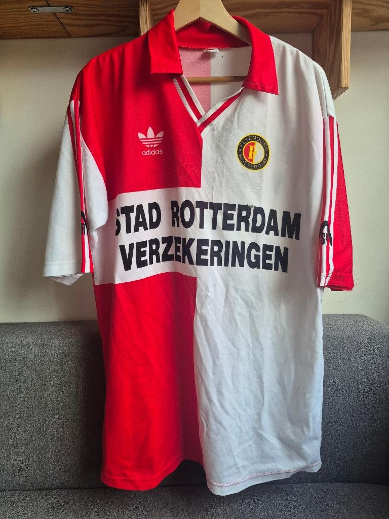Feyenoord origineel vintage voetbalshirt 1992/1993 XL!, Ophalen of Verzenden, Gebruikt, Feyenoord, Shirt