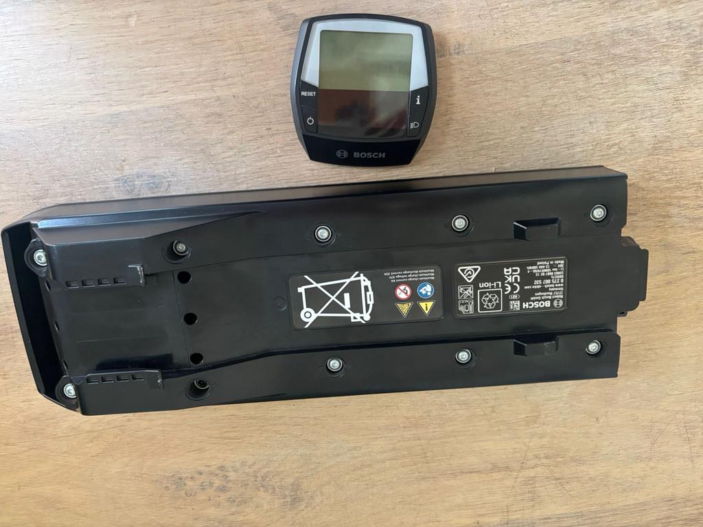 Bosch PowerPack 500 met oplader en display, Fietsen en Brommers, Fietsaccessoires | Fietsaccu's, Ophalen of Verzenden, Zo goed als nieuw