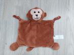 Knuffel knuffeldoekje Hema aap bruin Monkey L1498, Kinderen en Baby's, Speelgoed | Knuffels en Pluche, Ophalen of Verzenden, Zo goed als nieuw