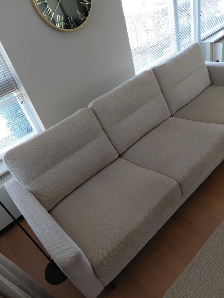 Enzo Luca 3,5 zits bank, Ophalen, 250 tot 300 cm, Gebruikt, Overige maten