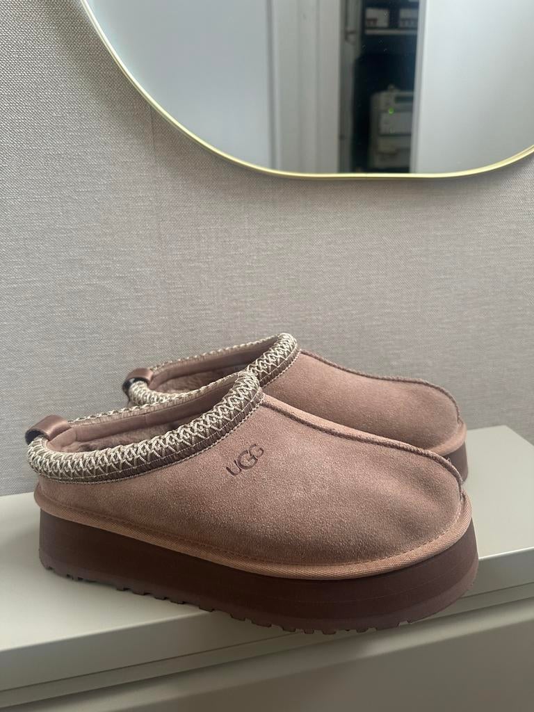 Ugg Tazz 2 Platform Rocky Oak, Ophalen, Nieuw, Bruin, Pantoffels of Sloffen