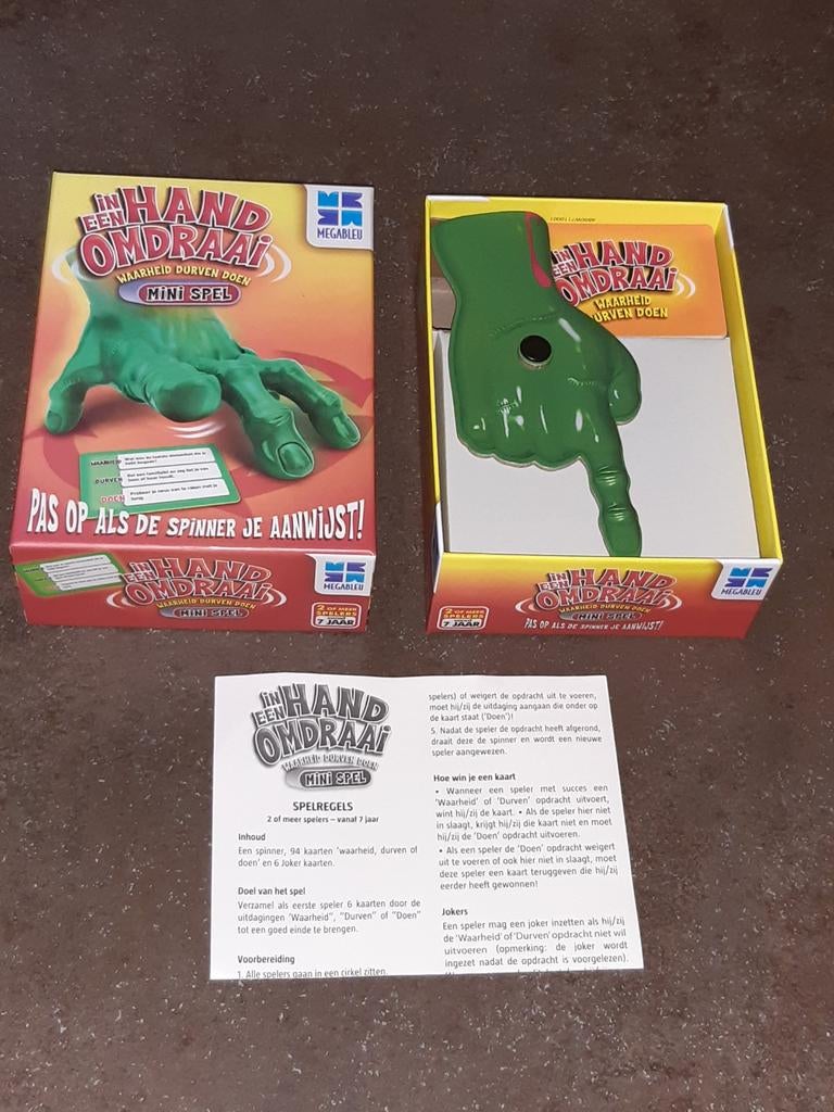 In een handomdraai mini spel nieuw, Hobby en Vrije tijd, Gezelschapsspellen | Overige, Ophalen of Verzenden, Nieuw